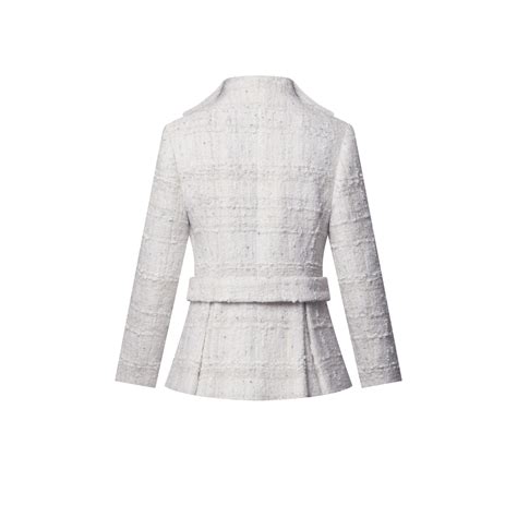 collar candado louis vuitton|Graphic Collar Belted Tweed Coat .